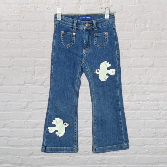 Mini Rodini Other - Mini Rodini x Wrangler Flair Dove Jeans